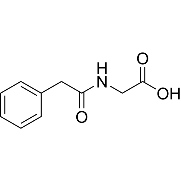 Phenylacetylglycine 500-98-1